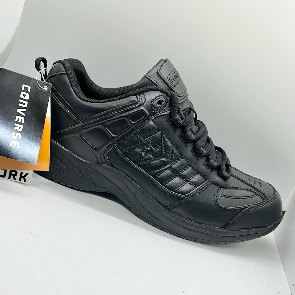NWT Converse Work - Black Work Shoes Size Mens 9.5 women’s 11.5
